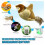 Interactive Flying Bird Cat Toy USB Rechargeable Brown 4