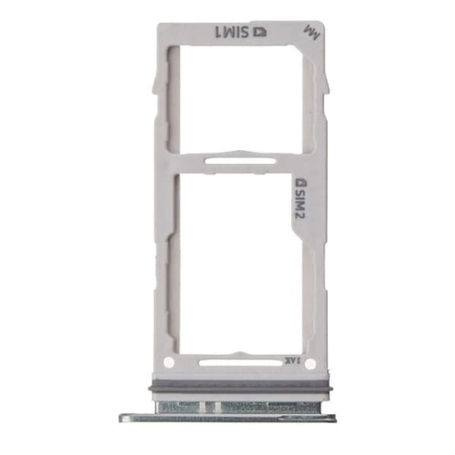Samsung Galaxy S10 dual SIM card holder silver 1