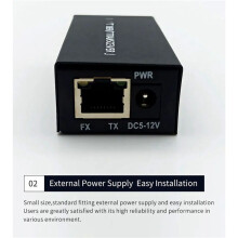 2 Pair Gigabit 100/1000M A/B SC Ethernet Fiber Media Converter Rj45 Optic Transceiver 20KM Fibra