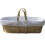 Jillyraff White Cuddlesoft Dimple Fleece Replacement Moses Basket Body Dressing 2