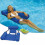 Floating Pool Chair Inflatable Water Lounge Orange 2
