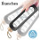 Glass Water Bottle with Bamboo Lid 1000ml 5