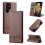 Samsung Galaxy S23 Ultra wallet case red 3
