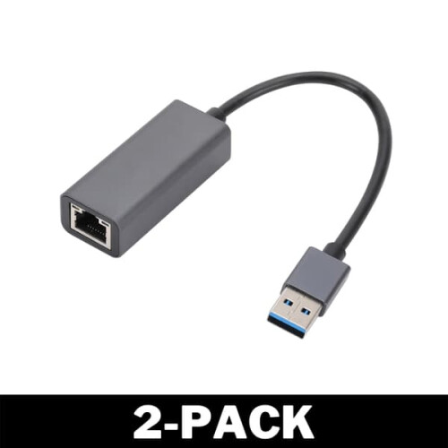 USB to Ethernet Adapter 100 Mbps Black 1-Pack 2
