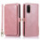 Wallet Case for Samsung Galaxy S20 FE Red 2-in-1 4