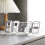 Digital Alarm Clock White 1 Piece 7