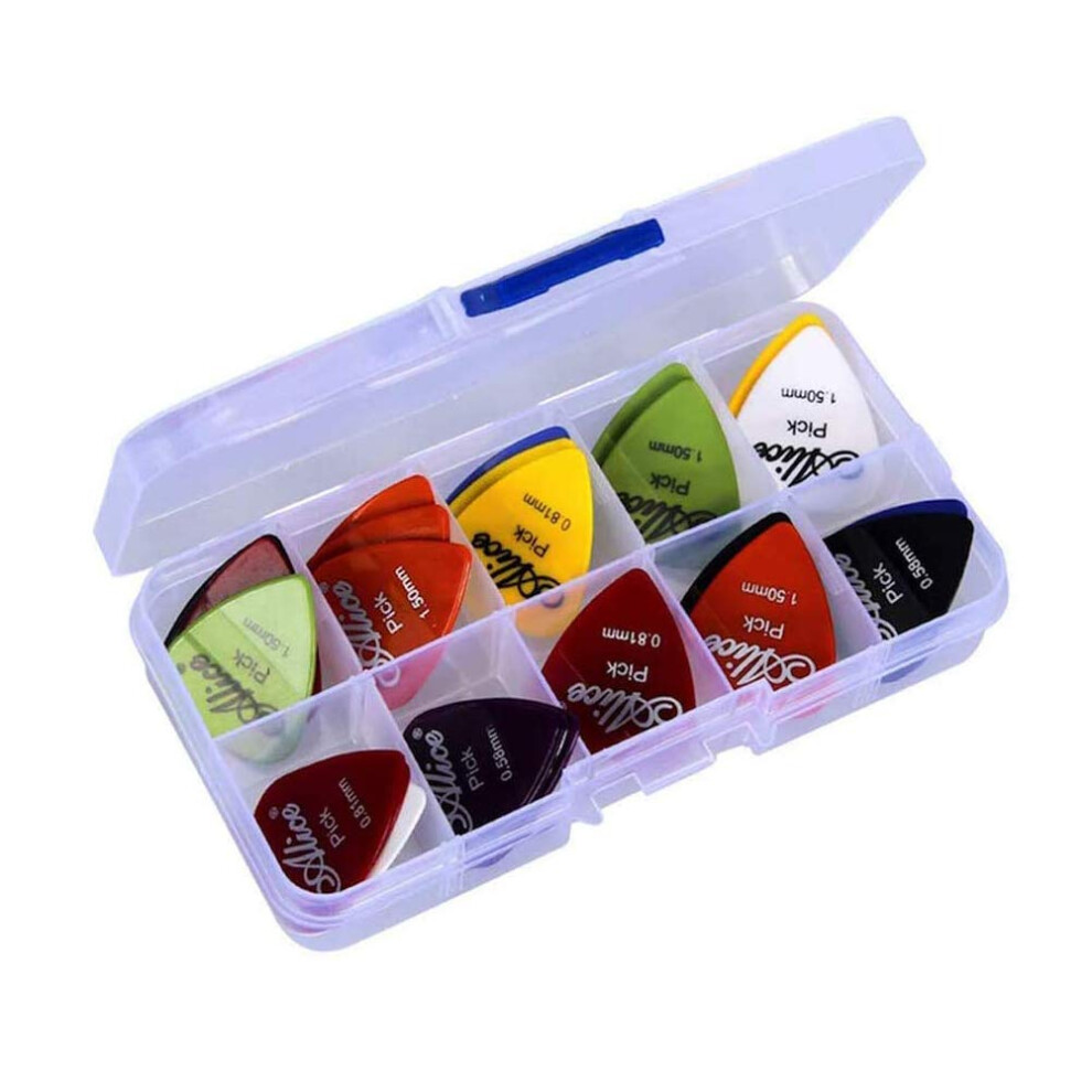 Yeenano Yeenao Guitar Picks,40 Pcs Celluloid Pick Guitar Plectrums Guitars For