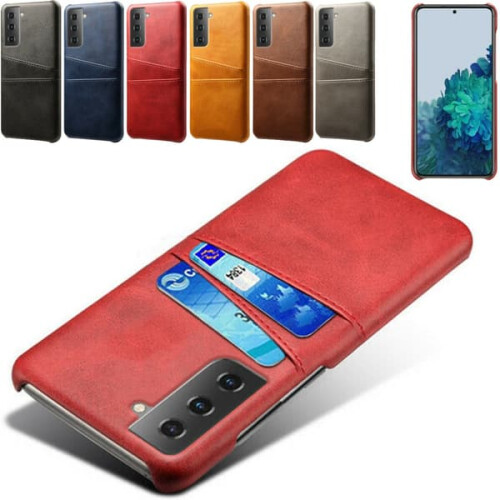 Samsung Galaxy S21 case with card holder - Grey 2