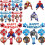 Spiderman foil balloon party decoration 3 pack 4