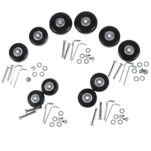 Luggage Bag Replacement Wheels Kit OD 50 mm 2