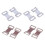 Elastic Bandage Metal Clips Replacement 10 or 30 pcs 2