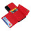 Samsung Galaxy S21 Plus retro case with card holder red 8