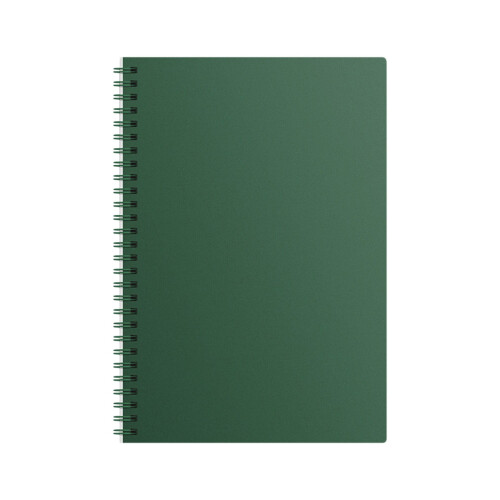 A5 Spiral Notebook Lined Thick Vintage Cover 1