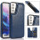 Samsung Galaxy S21 case with card holder rose red 2