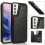 Samsung Galaxy S21 case with card holder rose red 3