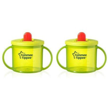 Tommee Tippee First Cup Pack of 2 2 x Green
