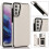 Samsung Galaxy S21 case with card holder rose red 5