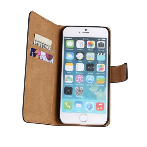 Leather iPhone 7/8 Plus case red 2