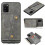 Samsung Galaxy A41 case with card holder red 3