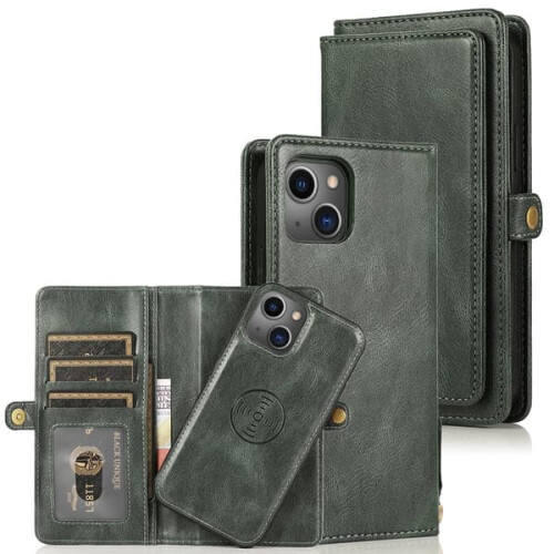 iPhone 13 wallet case red professional practical 1