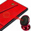 Samsung Galaxy A41 case with card holder red 8