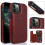 iPhone 13 Pro Max case with card holder red 8