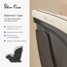 Silver Cross Balance iSize Car Seat Toddler Car Seat Isofix Car sea