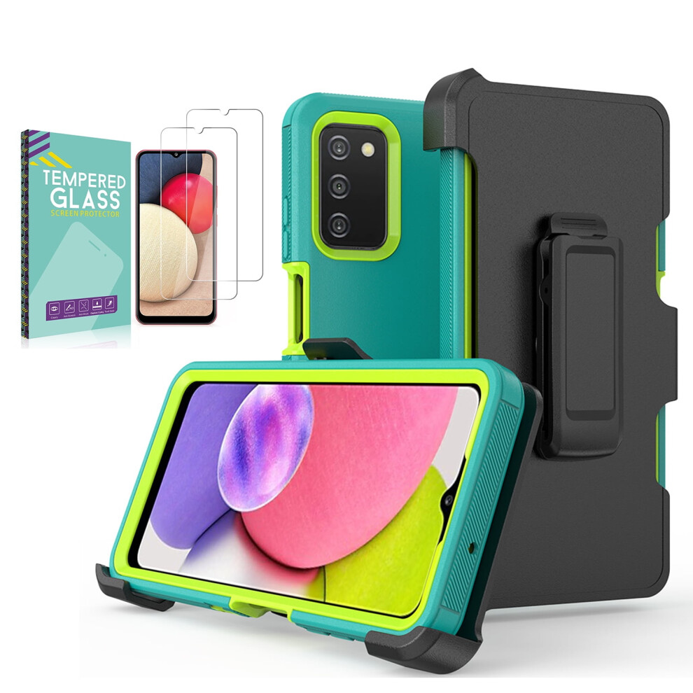 Xhy Samsung Galaxy A03s Case With Screen Protector And Belt 9152228939028