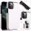 iPhone 13 Pro Max case with card holder rose red 2