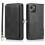 Red iPhone 13 wallet case with smooth design 2