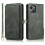 Red iPhone 13 wallet case with smooth design 4