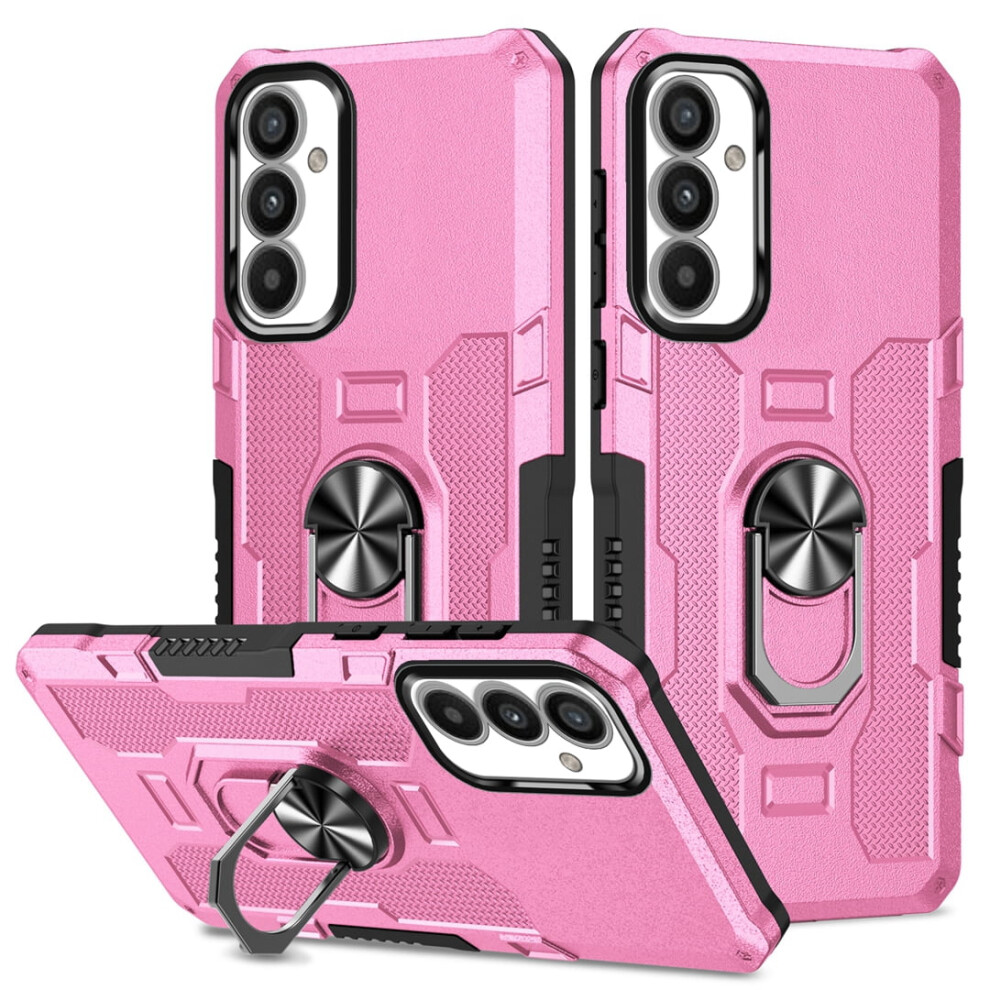 Rugged Defender Case For Samsung Galaxy A34 5G 6.6 Inch Pink 9152228943520