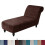 Samtbezug für eine armlose Chaiselongue, Stretch, 1-teilig 1