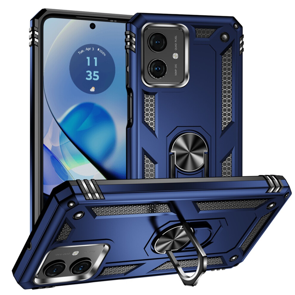 Motorola Moto G54 Case 6.5-Inch Impact-Resistant With Blue 9152228943995