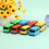 Tayo The Little Bus pull-back toy set 4 pcs 4