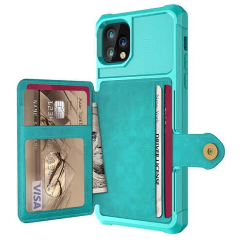iPhone 11 case with card slot red 1