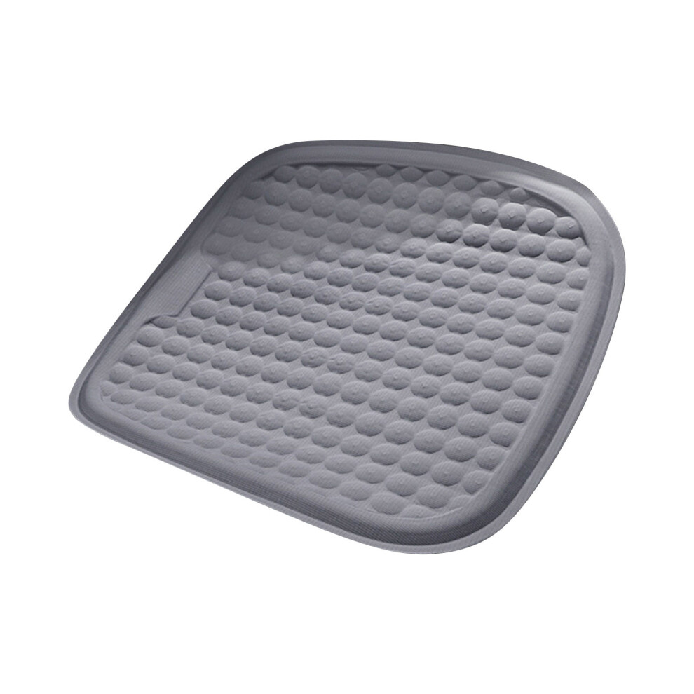 Gel Cooling Car Seat Cushion Honeycomb Breathable 1 Gray 9152228950399