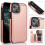 iPhone 13 Mini case with card holder red 5