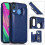 Samsung Galaxy A40 red case with card slot 2
