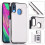 Samsung Galaxy A40 red case with card slot 4
