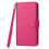 Smooth 9-Card Wallet Case for Samsung Galaxy S22 Plus Red 6