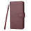 Smooth 9-Card Wallet Case for Samsung Galaxy S22 Plus Red 4
