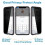 Privacy Magnetic Case for iPhone 13 Silver 3