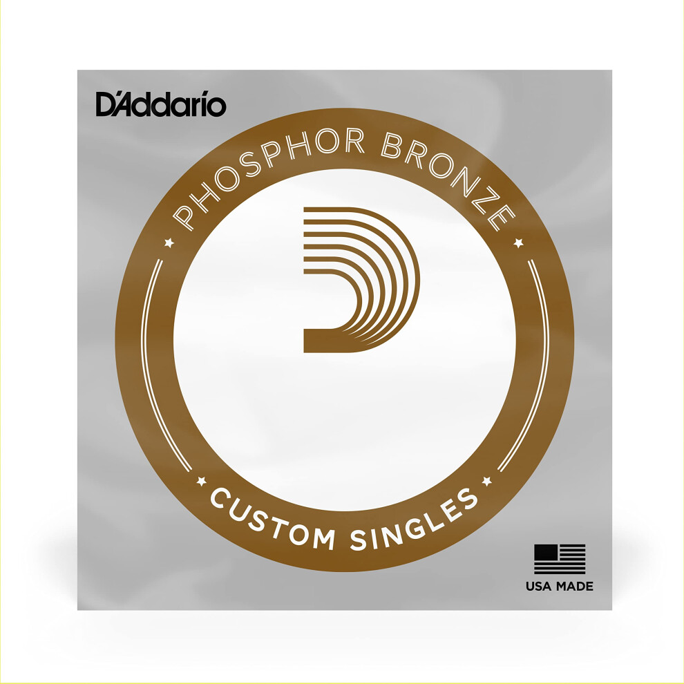D'addario .053 Phosphor Bronze Wound For Acoustic Guitar Single String