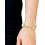Stainless Steel Link Bracelet with Petit Piqué Pattern - 3