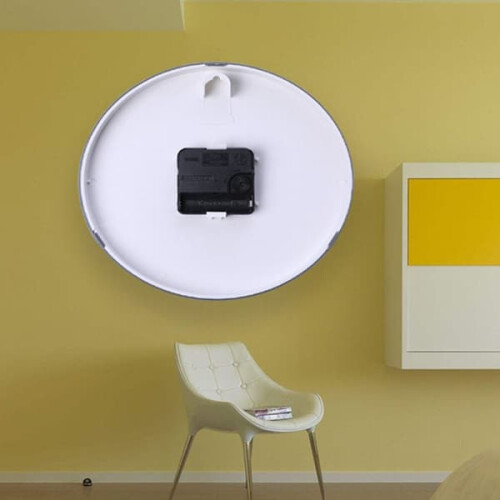 Wall Clock Quartz Blue 12-inch 2