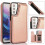 Samsung Galaxy S21 case with card holder red 4