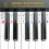 Piano Keyboard Labels Removable 88-Key Multicolor 3