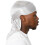 White Durag Head Covering One Piece 3