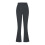 Damen-Strickhose mit schmalem Schlag, einfarbig 6